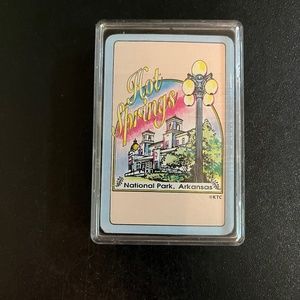 Hot Springs National Park Arkansas Souvenir Playing Cards in Box, Sealed Cards